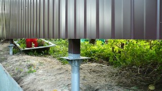 Винтовые сваи для забора купить в Сокол по оптимальной цене от 2424 руб